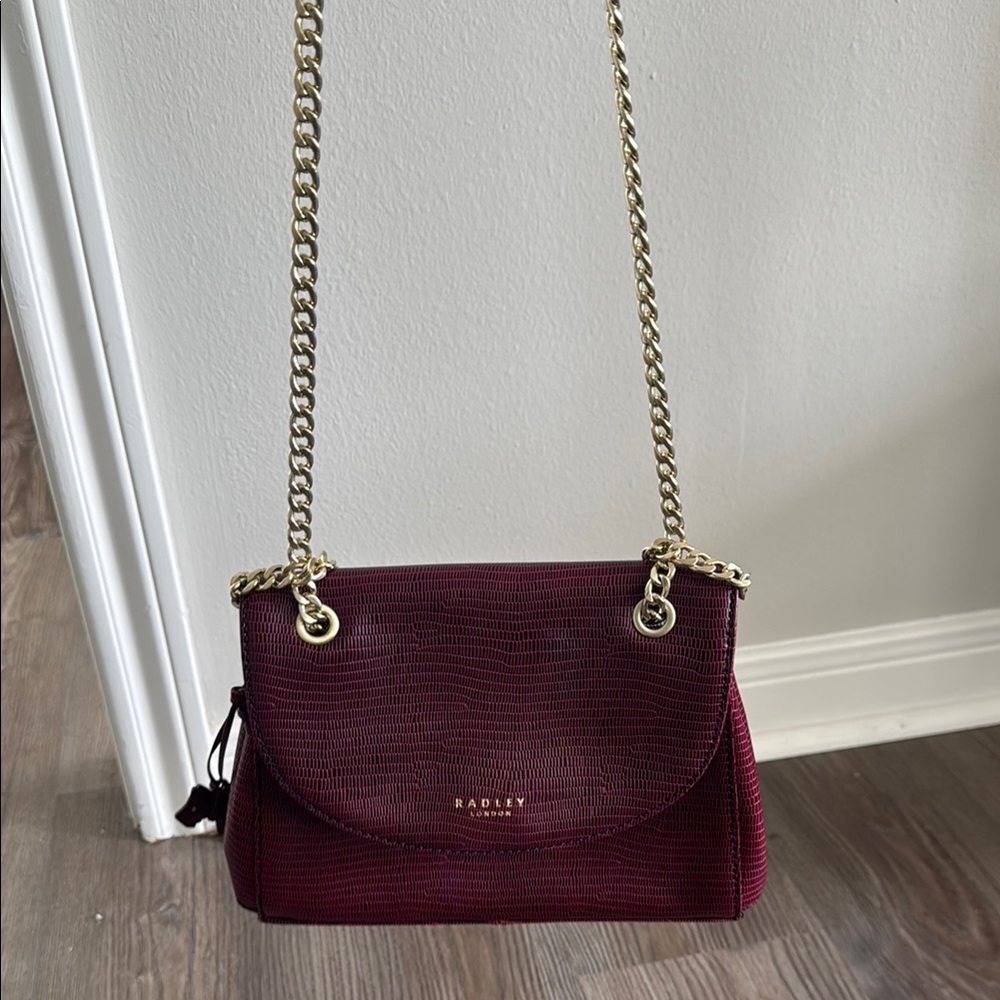 Burgundy Crossbody Bag